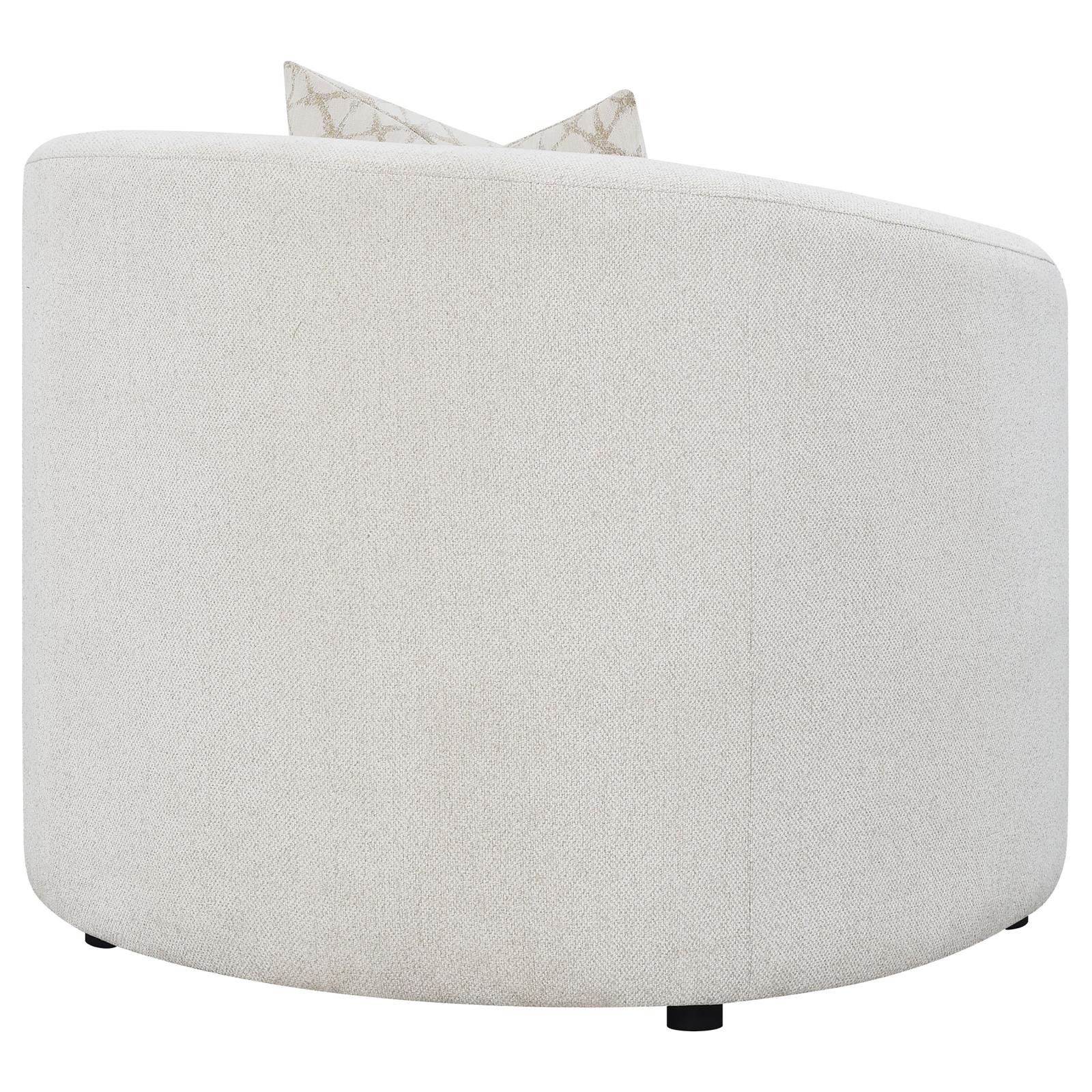 Rainn Upholstered Tight Back Chair Latte - 509173 - Bien Home Furniture & Electronics