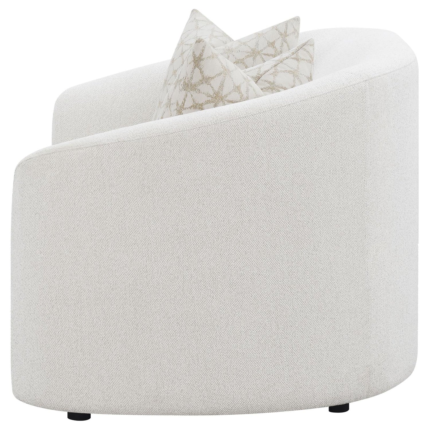 Rainn Upholstered Tight Back Loveseat Latte - 509172 - Bien Home Furniture & Electronics