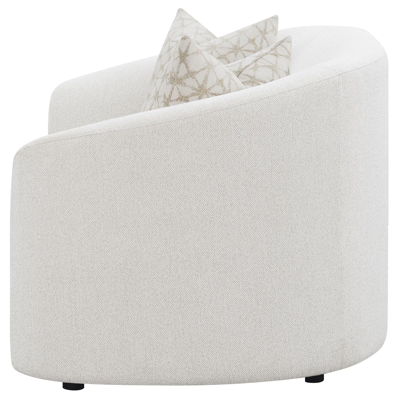 Rainn Upholstered Tight Back Loveseat Latte - 509172 - Bien Home Furniture & Electronics