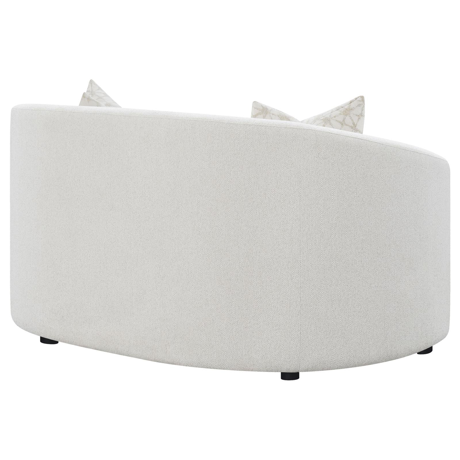 Rainn Upholstered Tight Back Loveseat Latte - 509172 - Bien Home Furniture & Electronics