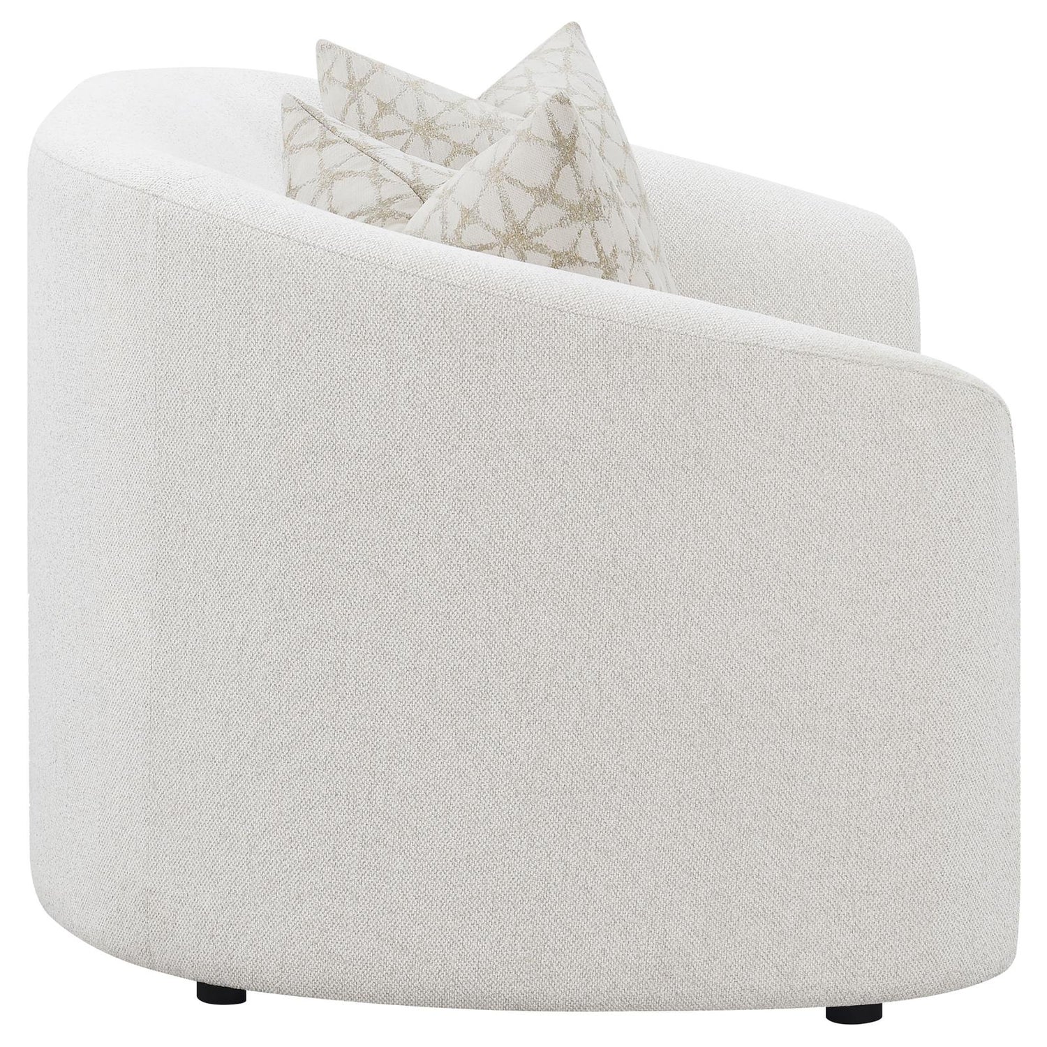 Rainn Upholstered Tight Back Loveseat Latte - 509172 - Bien Home Furniture & Electronics