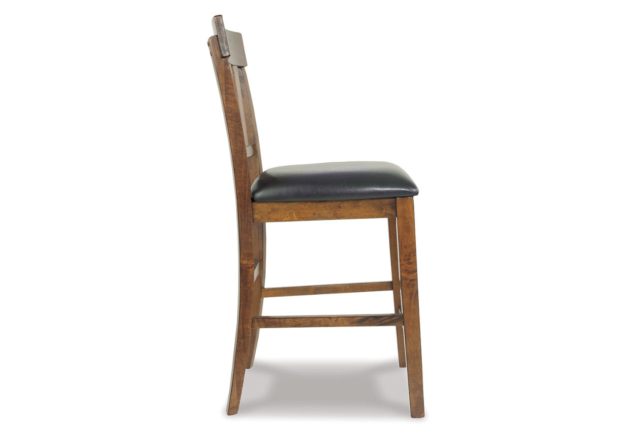 Ralene Medium Brown Counter Height Barstool, Set of 2 - D594-124 - Bien Home Furniture & Electronics