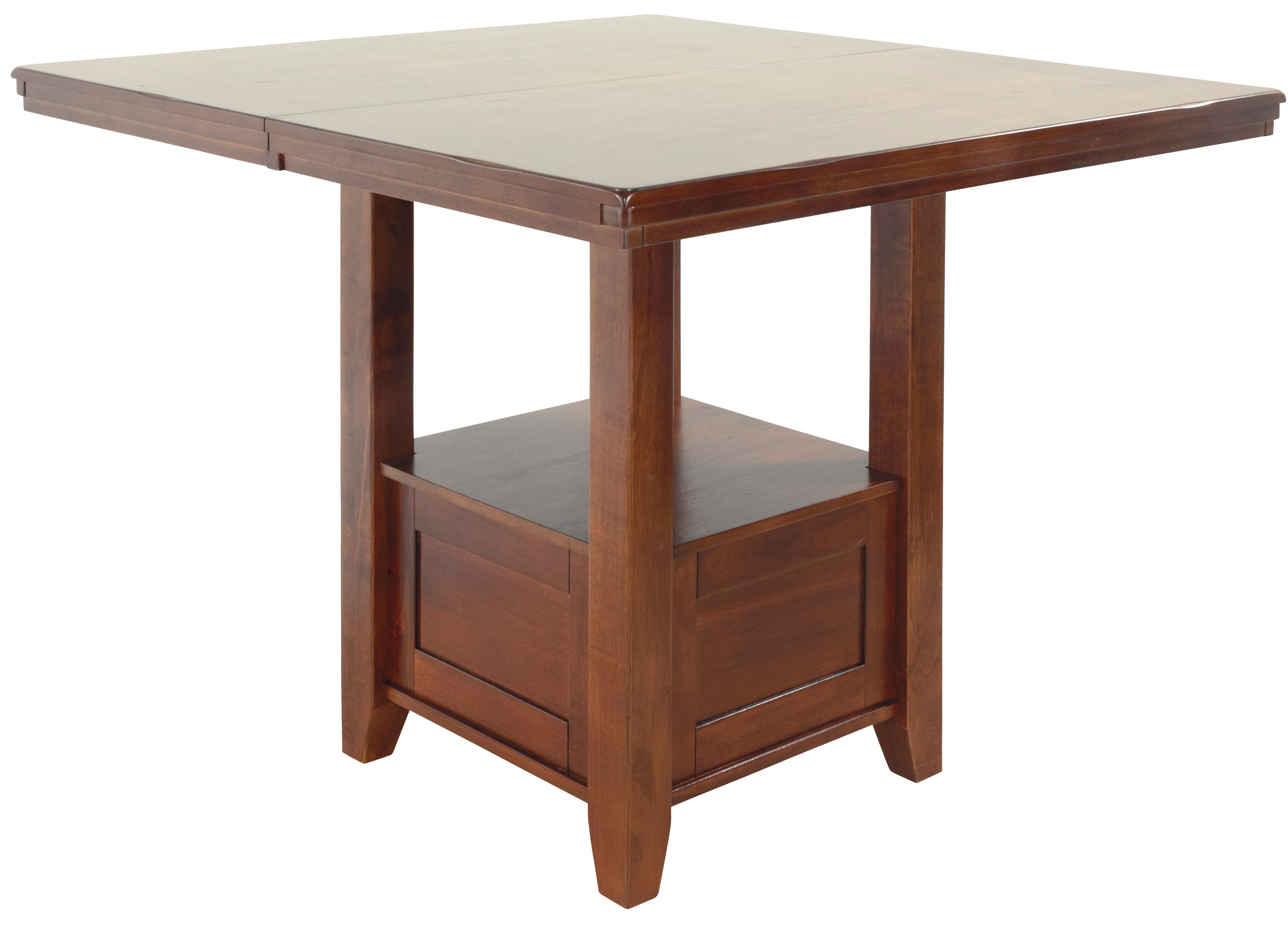 Ralene Medium Brown Counter Height Set - SET | D594-42 | D594-124(2) - Bien Home Furniture & Electronics