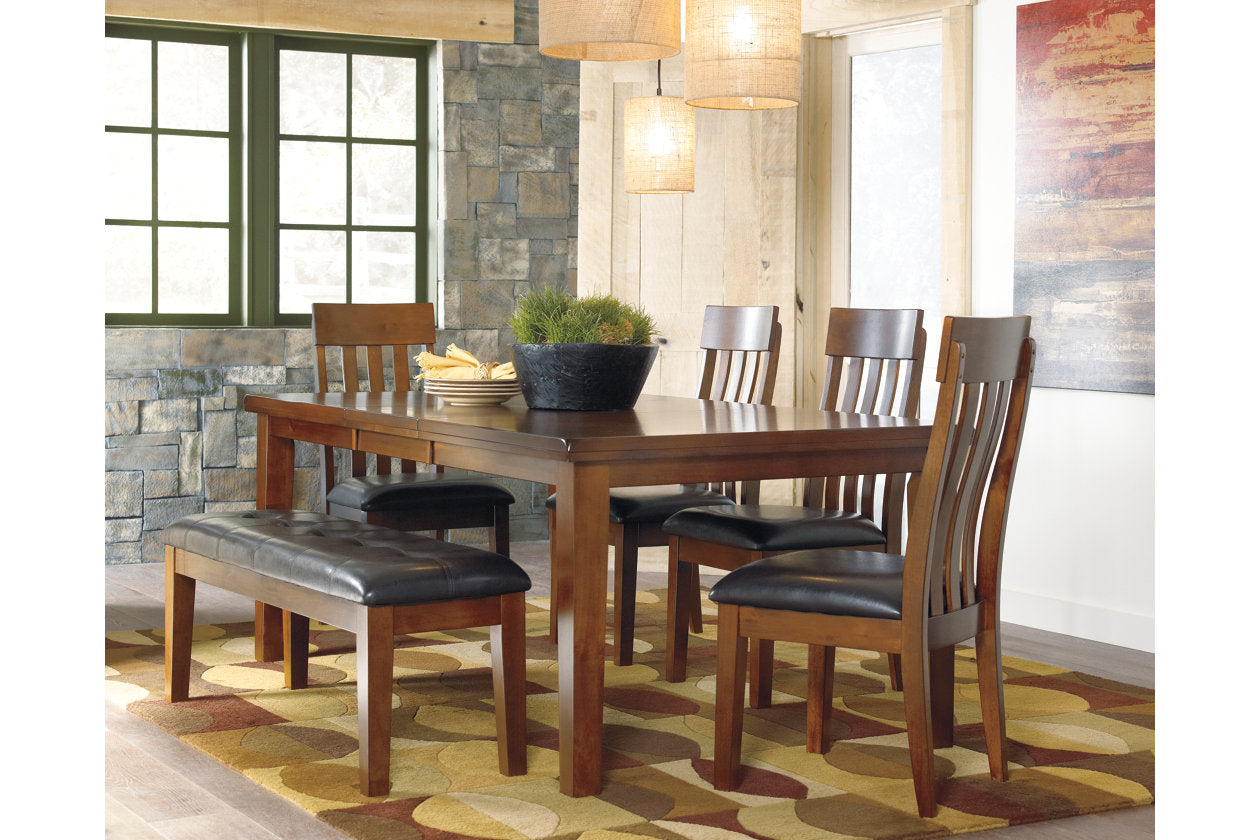 Ralene Medium Brown Dining Bench - D594-00 - Bien Home Furniture & Electronics