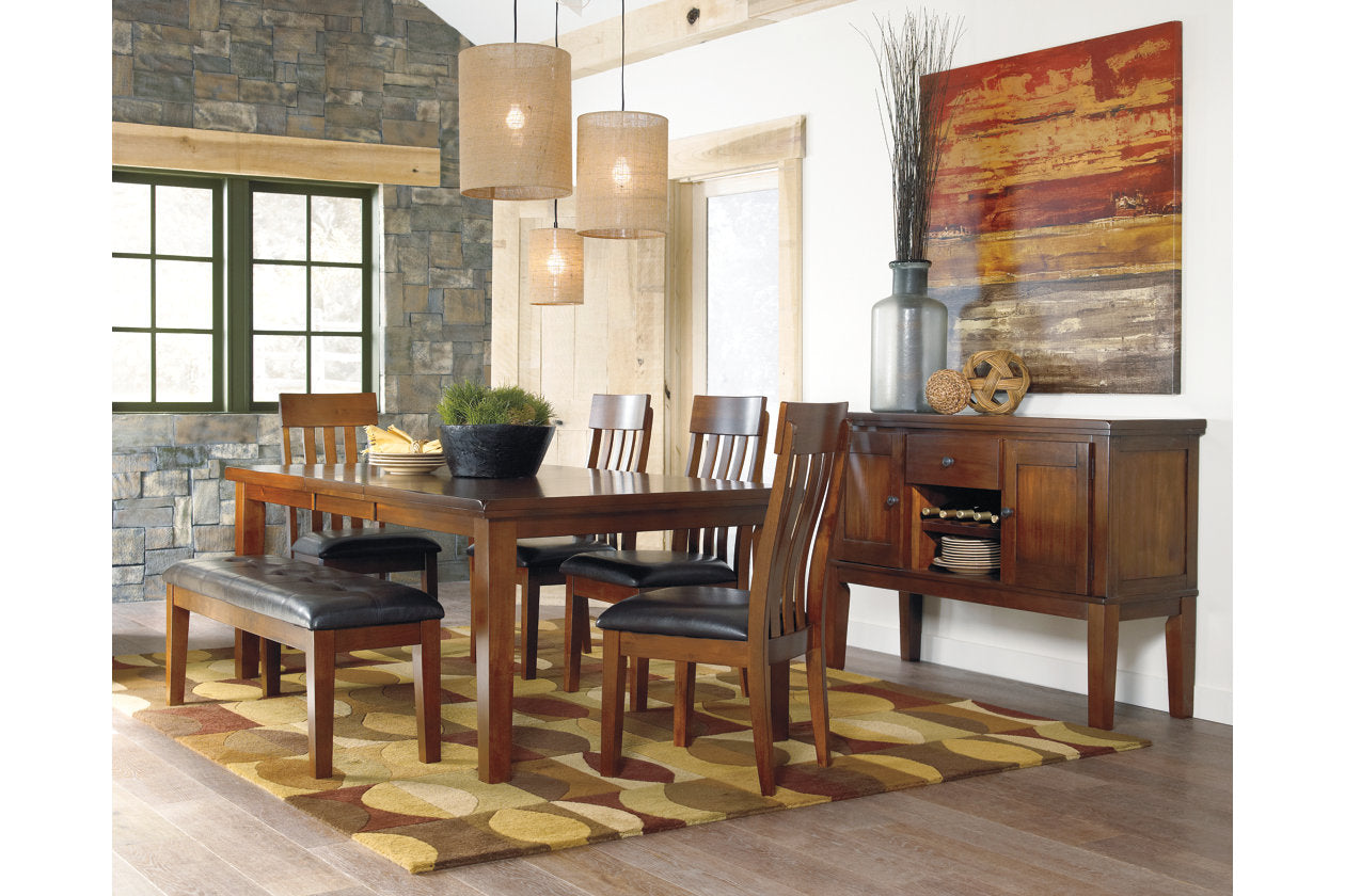 Ralene Medium Brown Dining Extension Table - D594-35 - Bien Home Furniture & Electronics