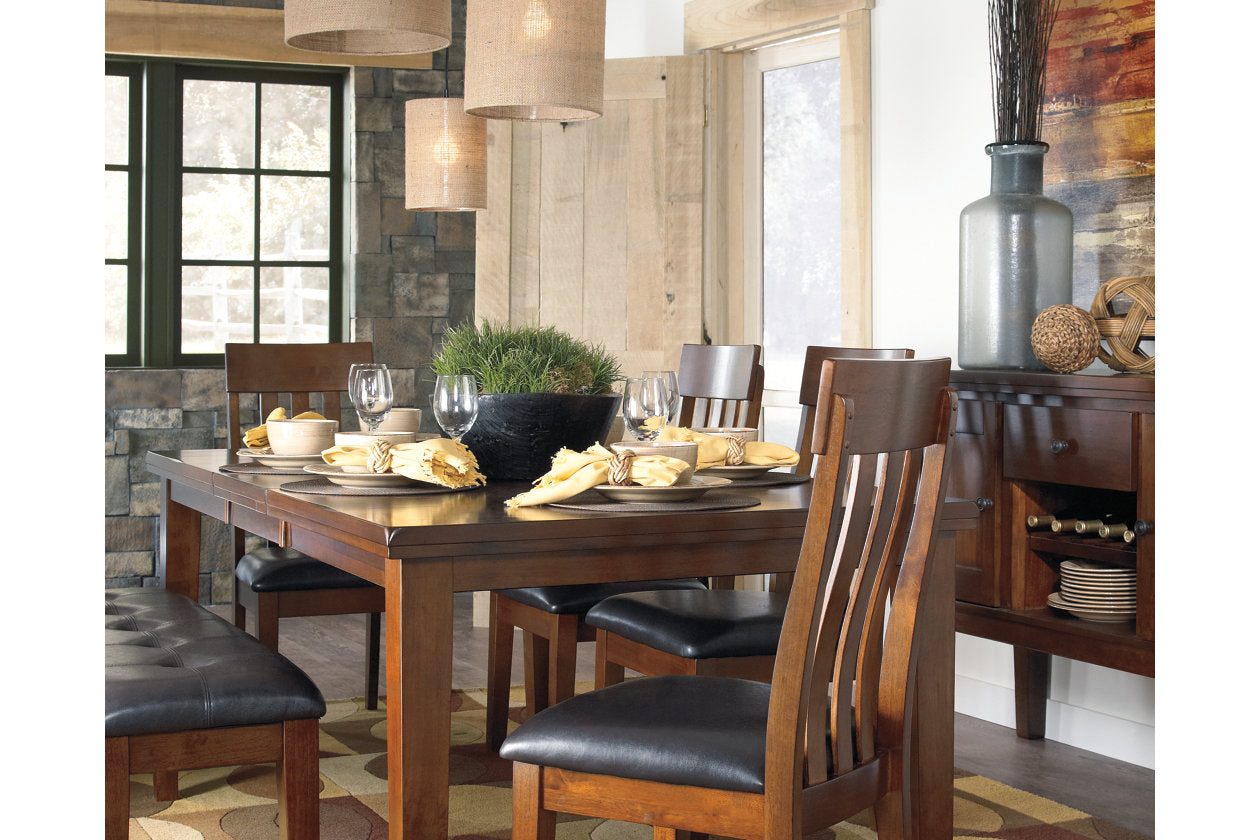 Ralene Medium Brown Dining Extension Table - D594-35 - Bien Home Furniture & Electronics