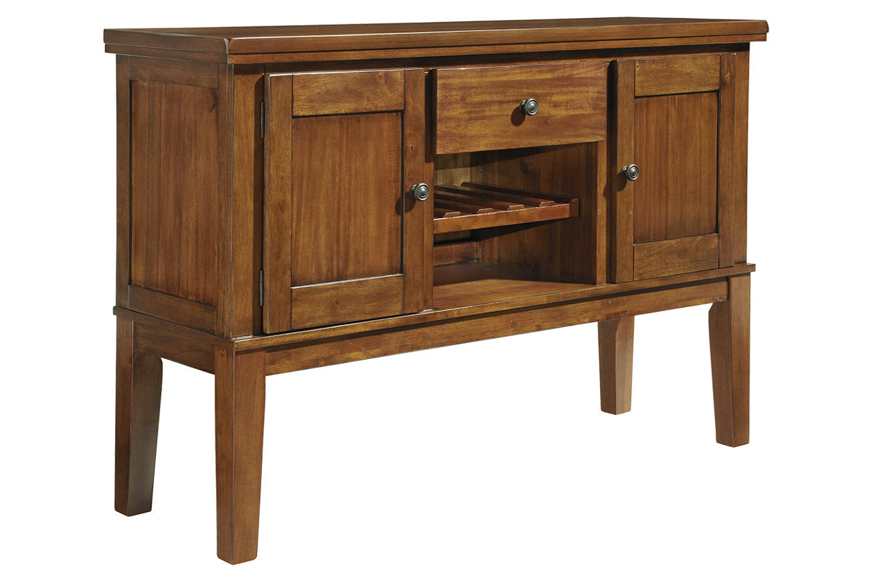 Ralene Medium Brown Dining Server - D594-60 - Bien Home Furniture & Electronics