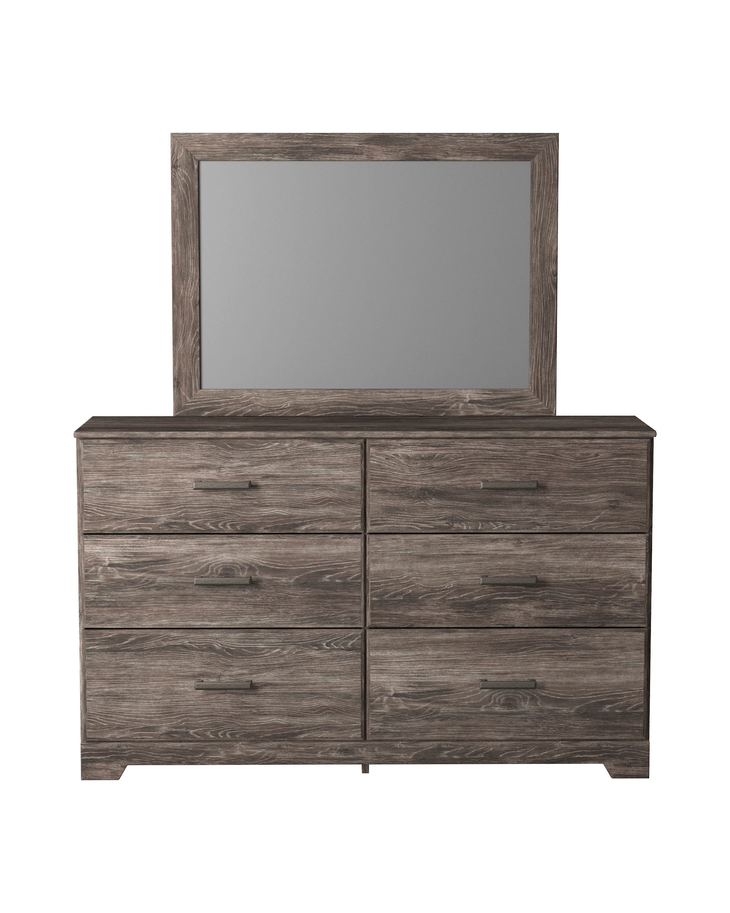 Ralinksi Gray Panel Bedroom Set - SET | B2587-71 | B2587-96 | B2587-31 | B2587-36 - Bien Home Furniture & Electronics