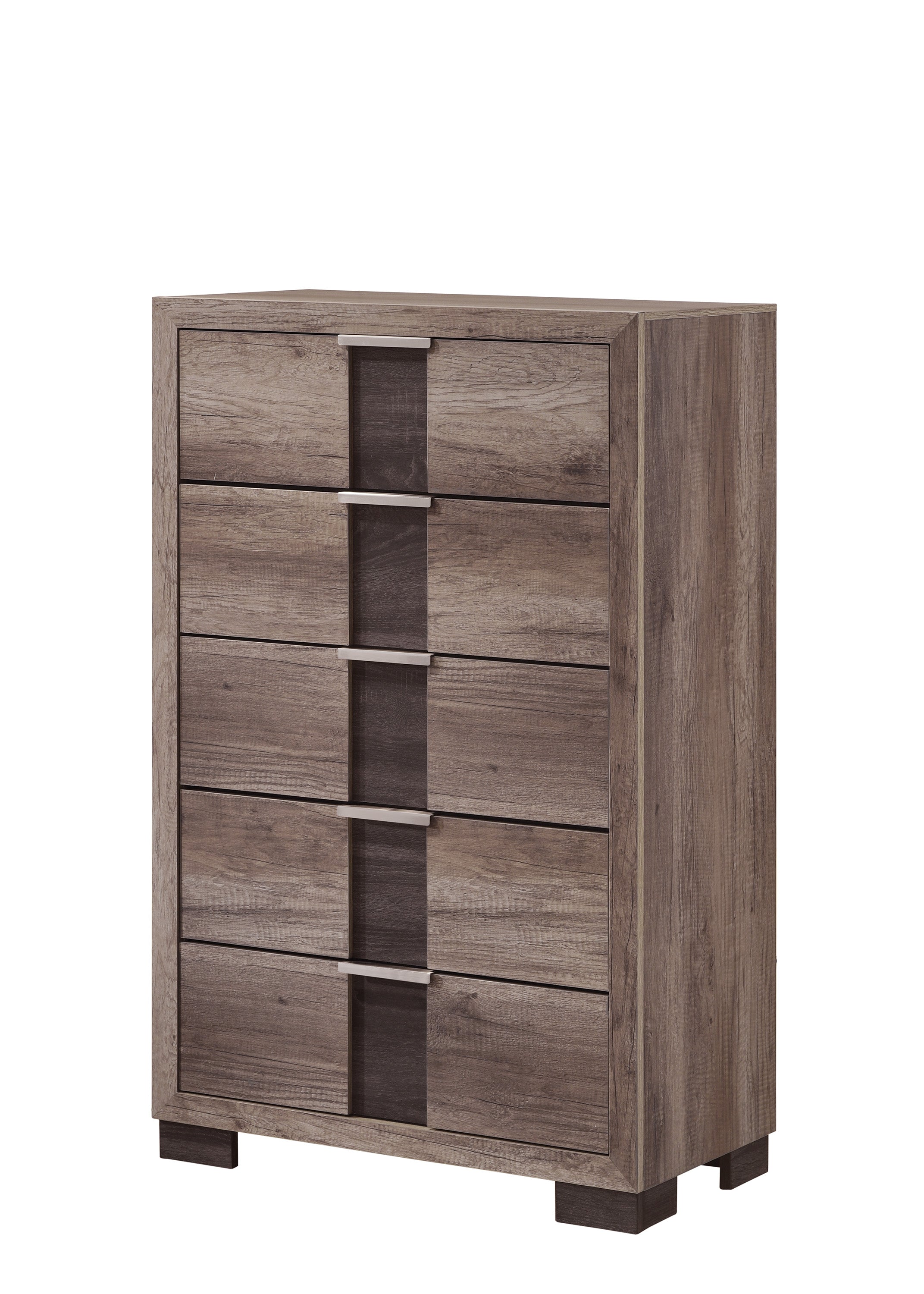 Rangley Brown LED Panel Bedroom Set - SET | B6830-Q-HB | B6830-Q-FB | B6830-KQ-RAIL | B6830-2 | B6830-4 - Bien Home Furniture & Electronics
