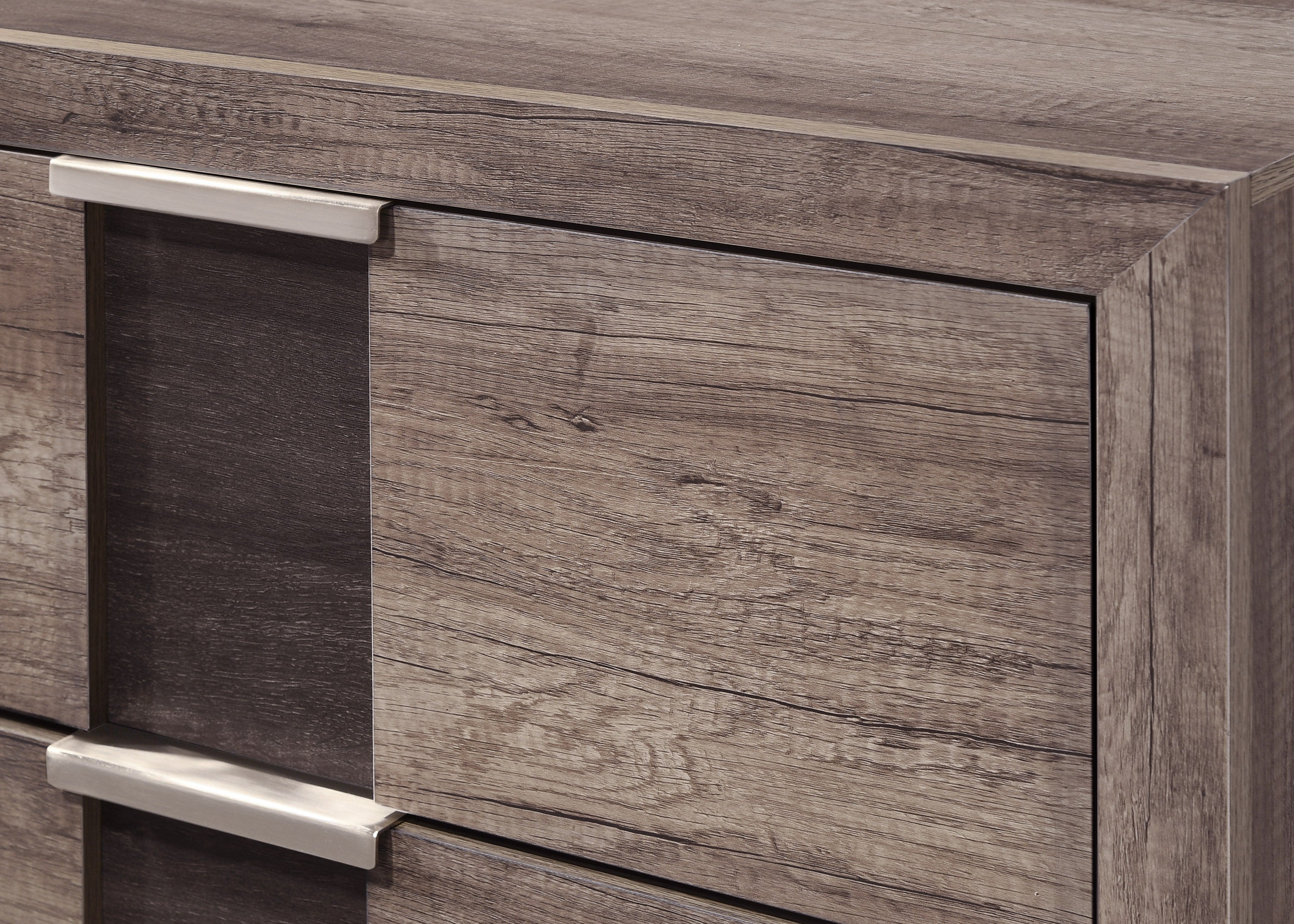 Rangley Brown LED Panel Bedroom Set - SET | B6830-Q-HB | B6830-Q-FB | B6830-KQ-RAIL | B6830-2 | B6830-4 - Bien Home Furniture & Electronics