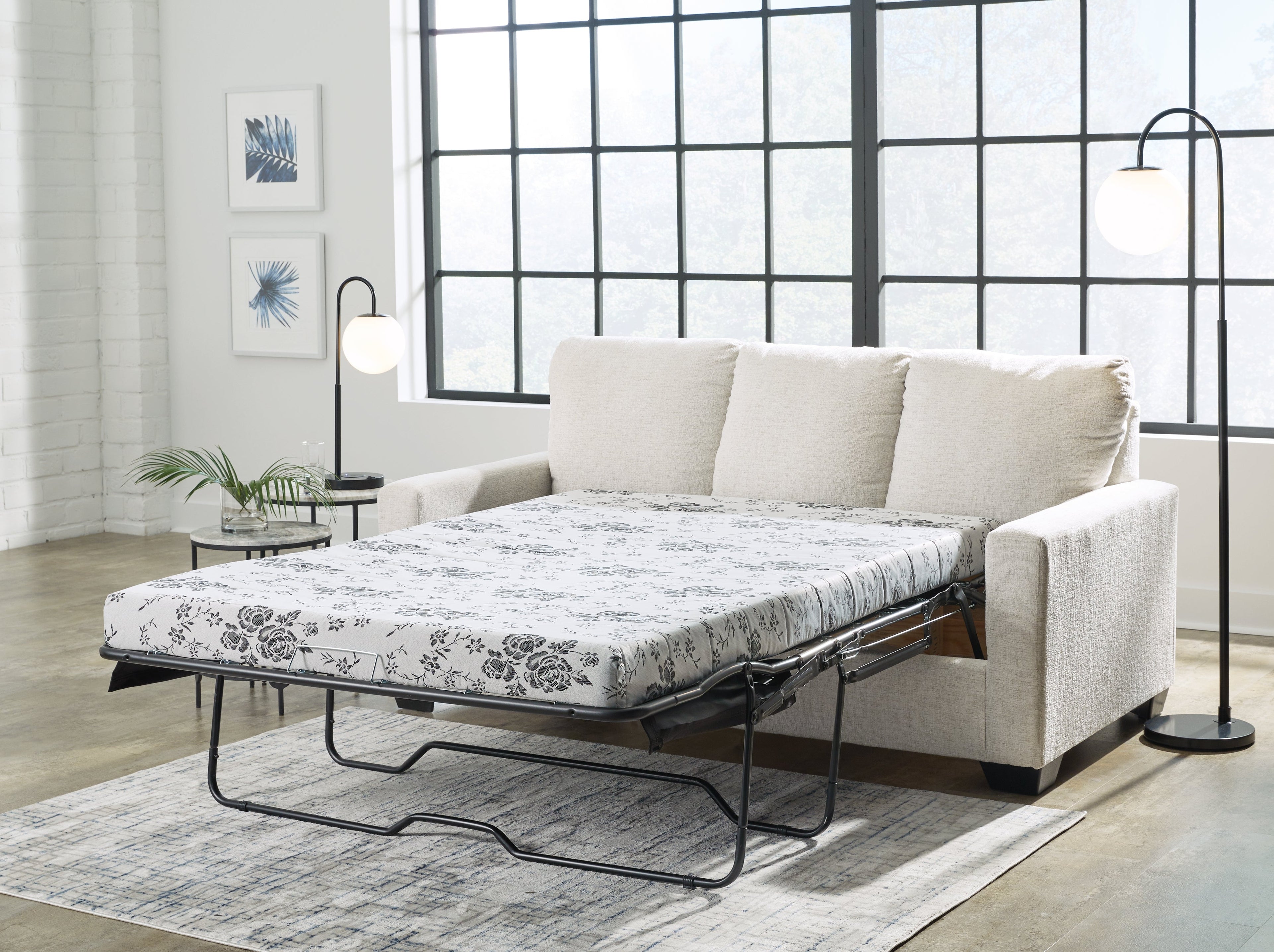 Rannis Snow Full Sofa Sleeper - 5360336 - Bien Home Furniture & Electronics