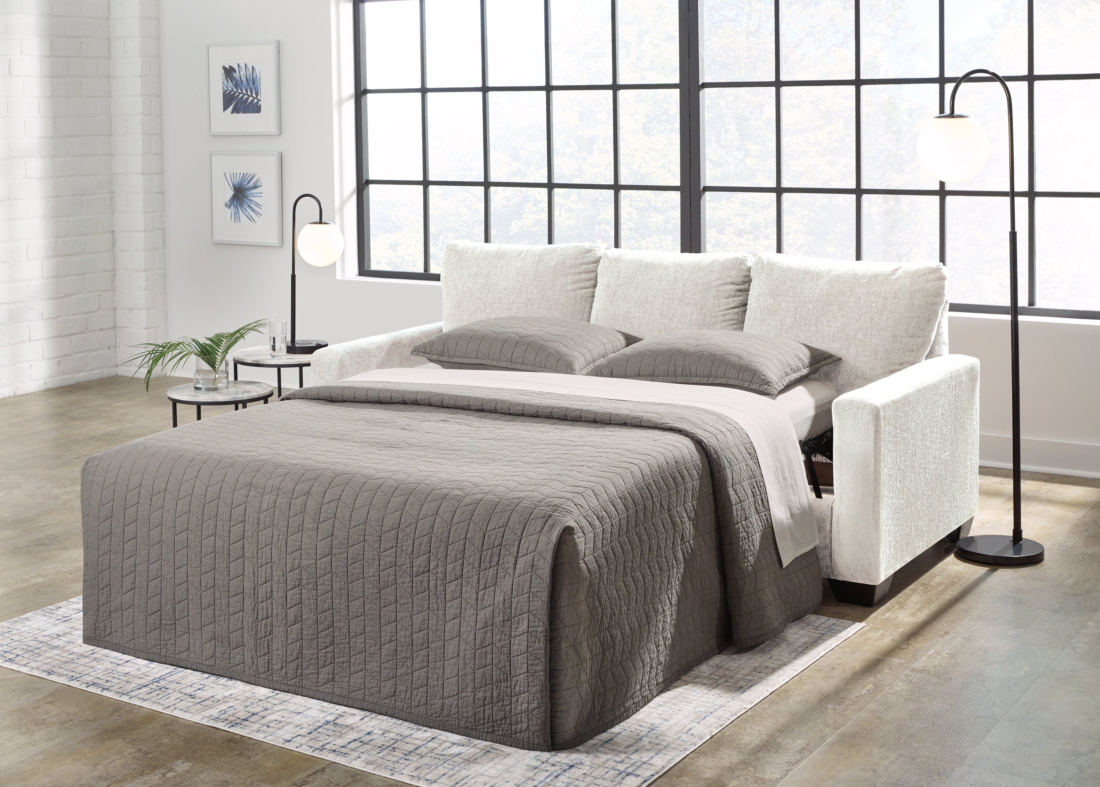 Rannis Snow Queen Sofa Sleeper - 5360339 - Bien Home Furniture & Electronics
