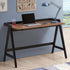 Raul Walnut/Black Writing Desk with USB ports - 805926 - Bien Home Furniture & Electronics