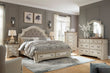 Realyn Chipped White Footboard Storage Platform Bedroom Set - SET | B743-54S | B743-57 | B743-196 | B743-93 | B743-46 - Bien Home Furniture & Electronics