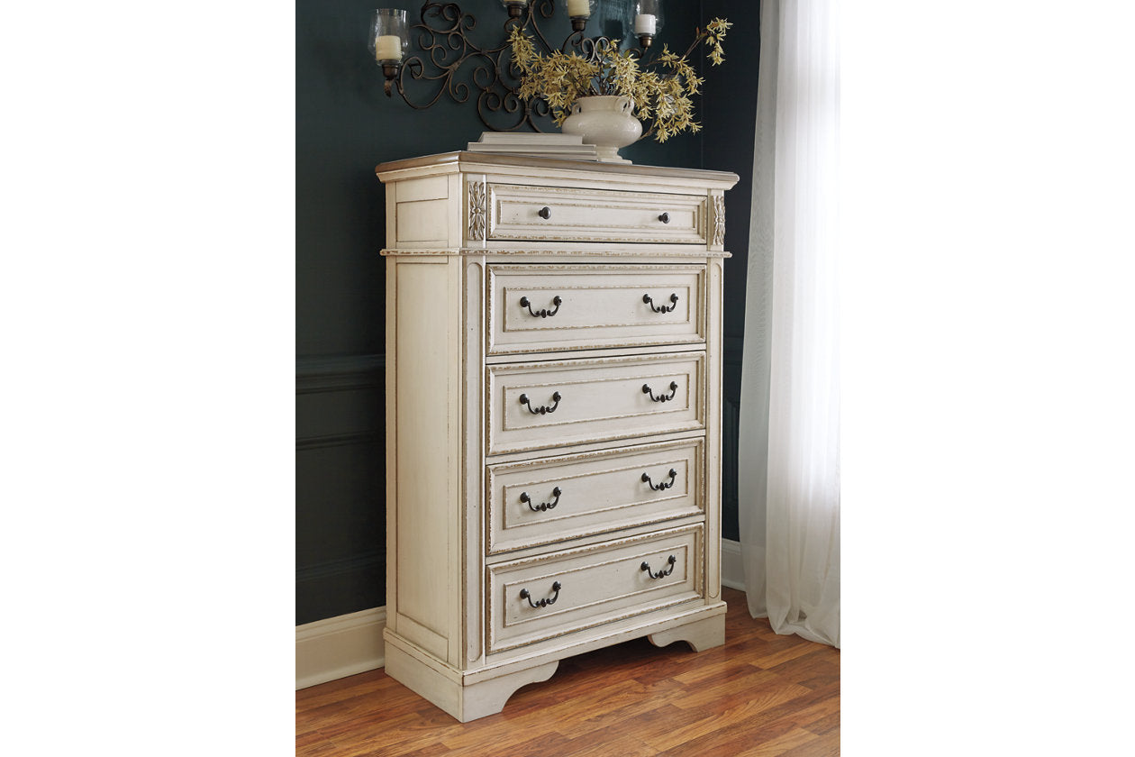 Realyn Two-tone Chest of Drawers - B743-46 - Bien Home Furniture & Electronics