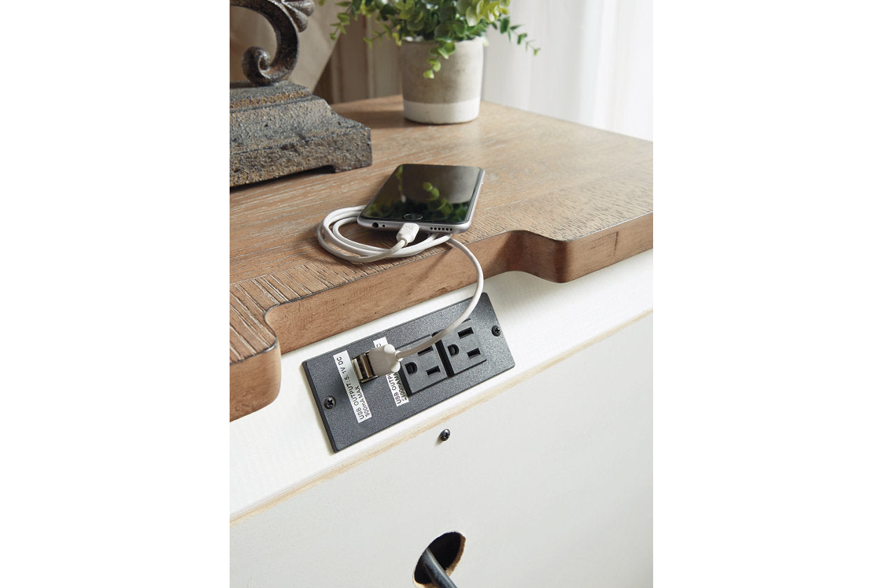 Realyn Two-tone Nightstand - B743-93 - Bien Home Furniture & Electronics