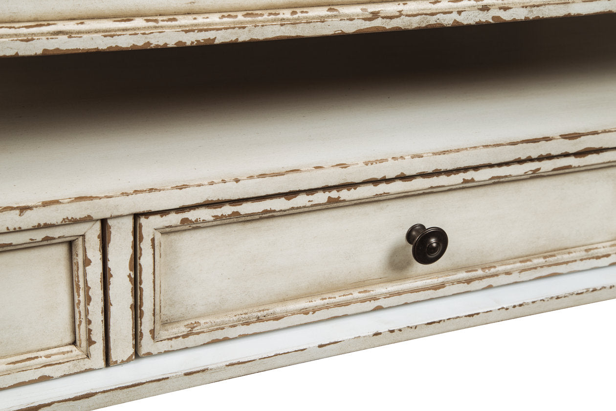 Realyn White/Brown Coffee Table with Lift Top - T523-9 - Bien Home Furniture & Electronics