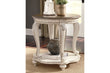 Realyn White/Brown End Table - T743-6 - Bien Home Furniture & Electronics