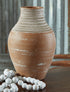 Reclove Distressed White Vase - A2000642 - Bien Home Furniture & Electronics