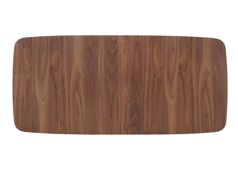 Redbridge Natural Walnut Butterfly Leaf Dining Table - 106591 - Bien Home Furniture & Electronics