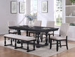 Regent Bench Charcoal Black - 2270CL-BENCH - Bien Home Furniture & Electronics