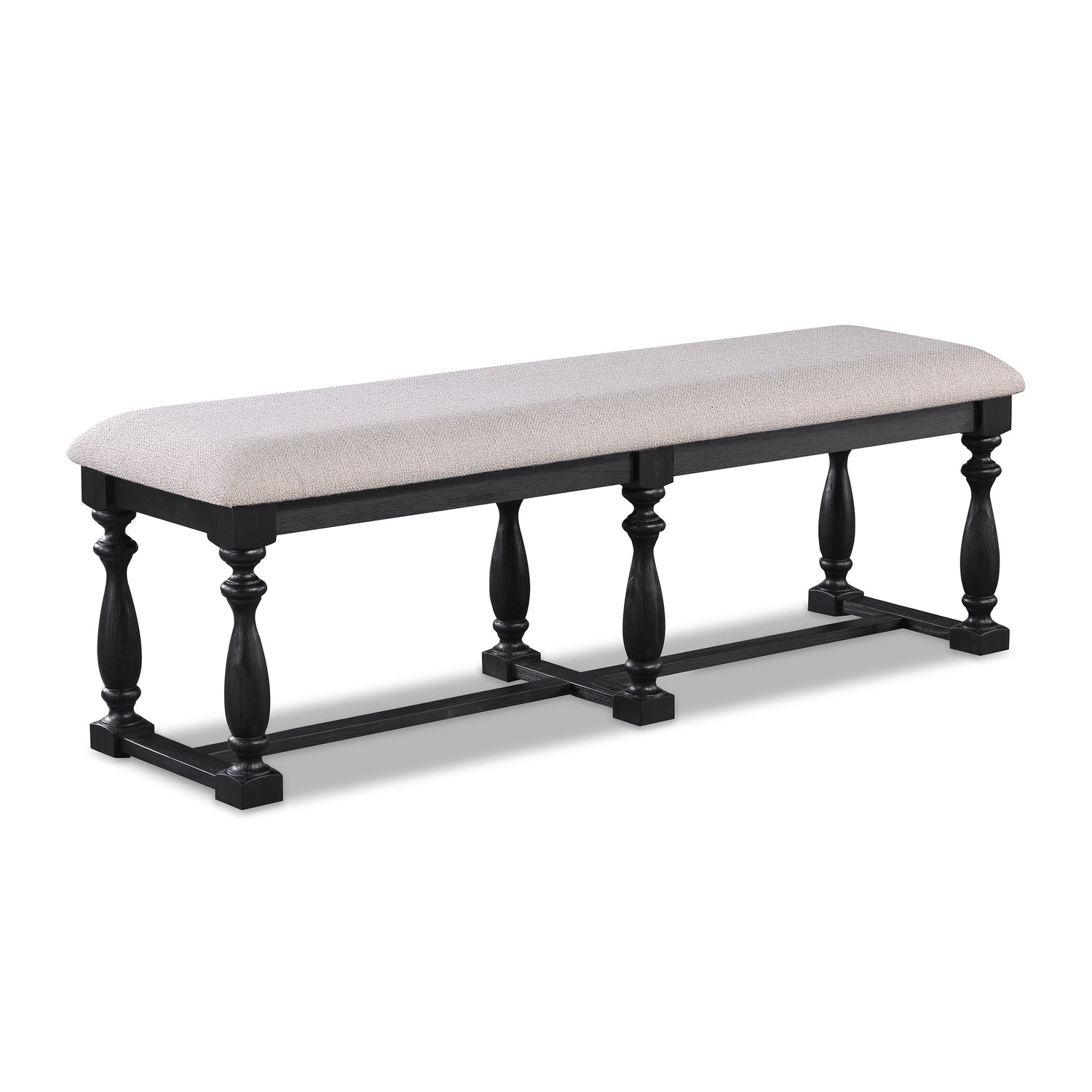Regent Charcoal Black Dining Set - SET | 2270CLT-4286-BS | 2270CLT-4286-TP | 2270CL-S(2) - Bien Home Furniture & Electronics