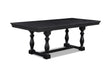 Regent Charcoal Black Dining Table - SET | 2270CLT-4286-BS | 2270CLT-4286-TP - Bien Home Furniture & Electronics