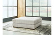Regent Park Pewter Oversized Accent Ottoman - 1440408 - Bien Home Furniture & Electronics