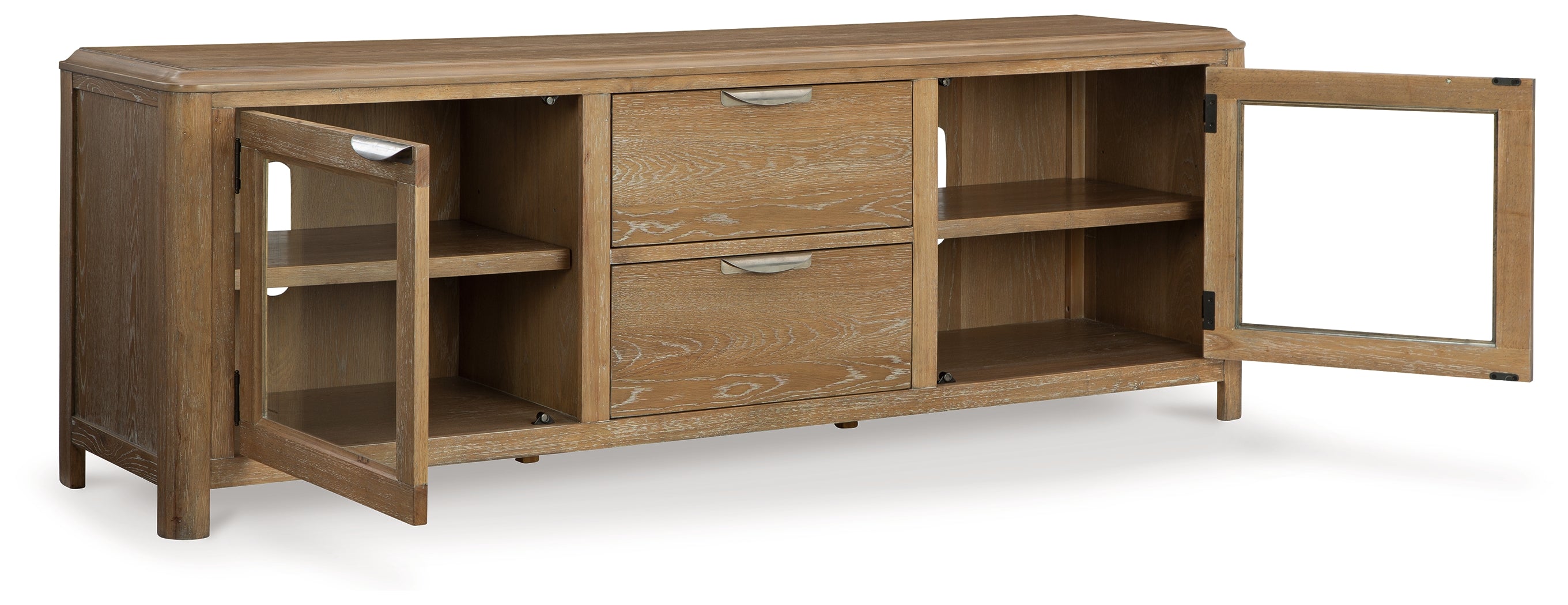 Rencott Light Brown 80" TV Stand - W781-68 - Bien Home Furniture & Electronics