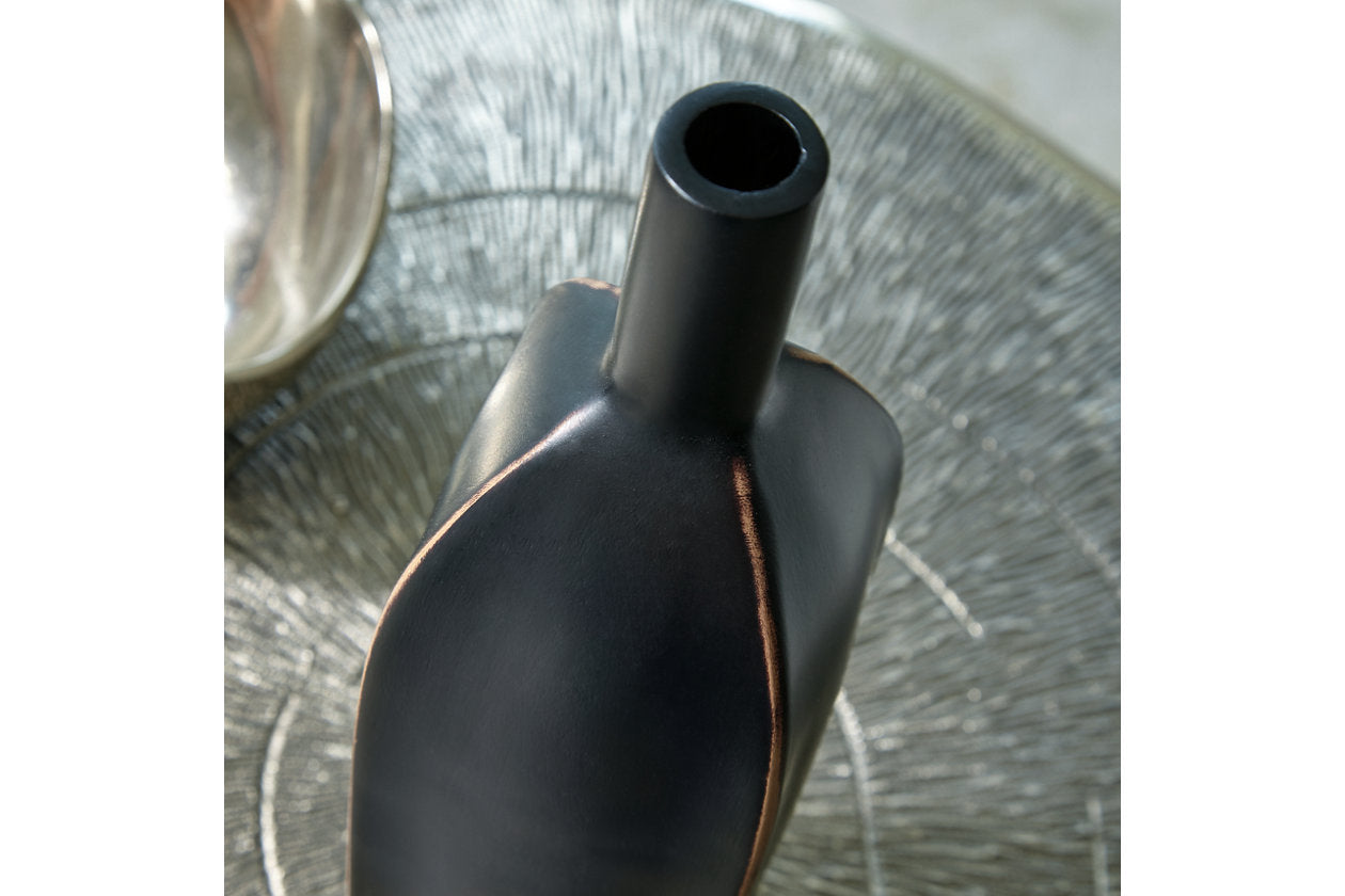 Rhaveney Black Vase, Set of 3 - A2000551 - Bien Home Furniture & Electronics