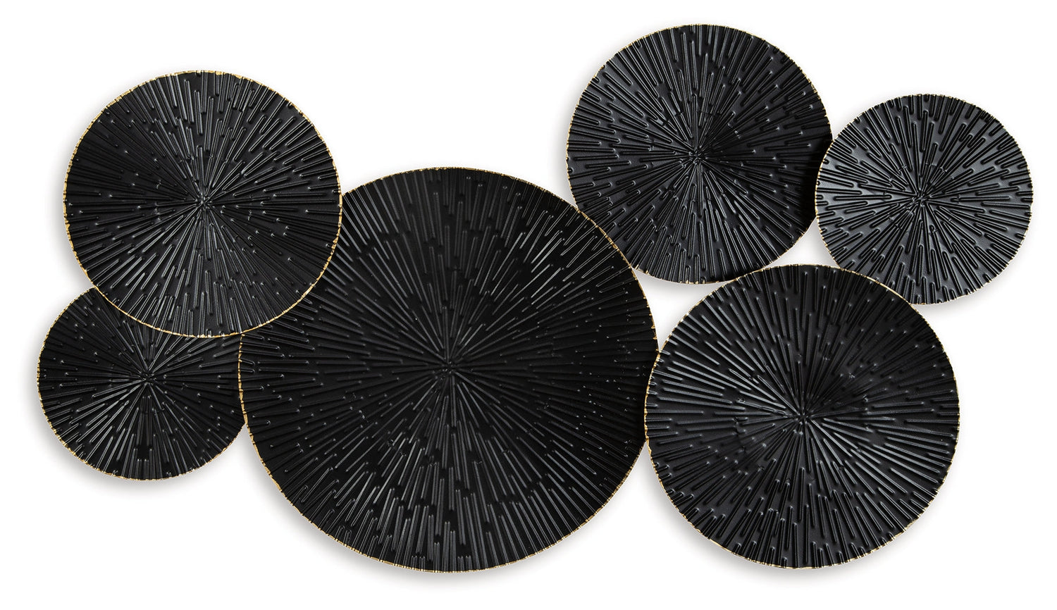 Rhetlen Black/Gold Finish Wall Decor - A8010301 - Bien Home Furniture & Electronics