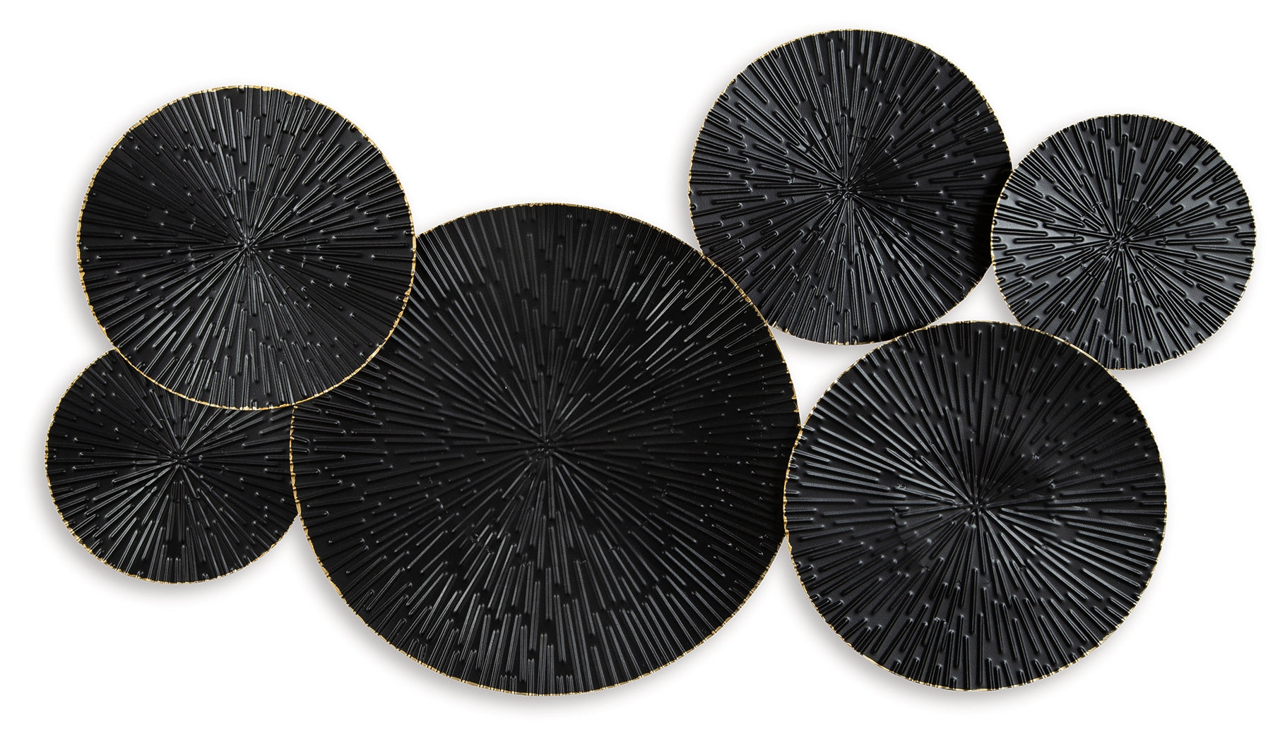 Rhetlen Black/Gold Finish Wall Decor - A8010301 - Bien Home Furniture & Electronics