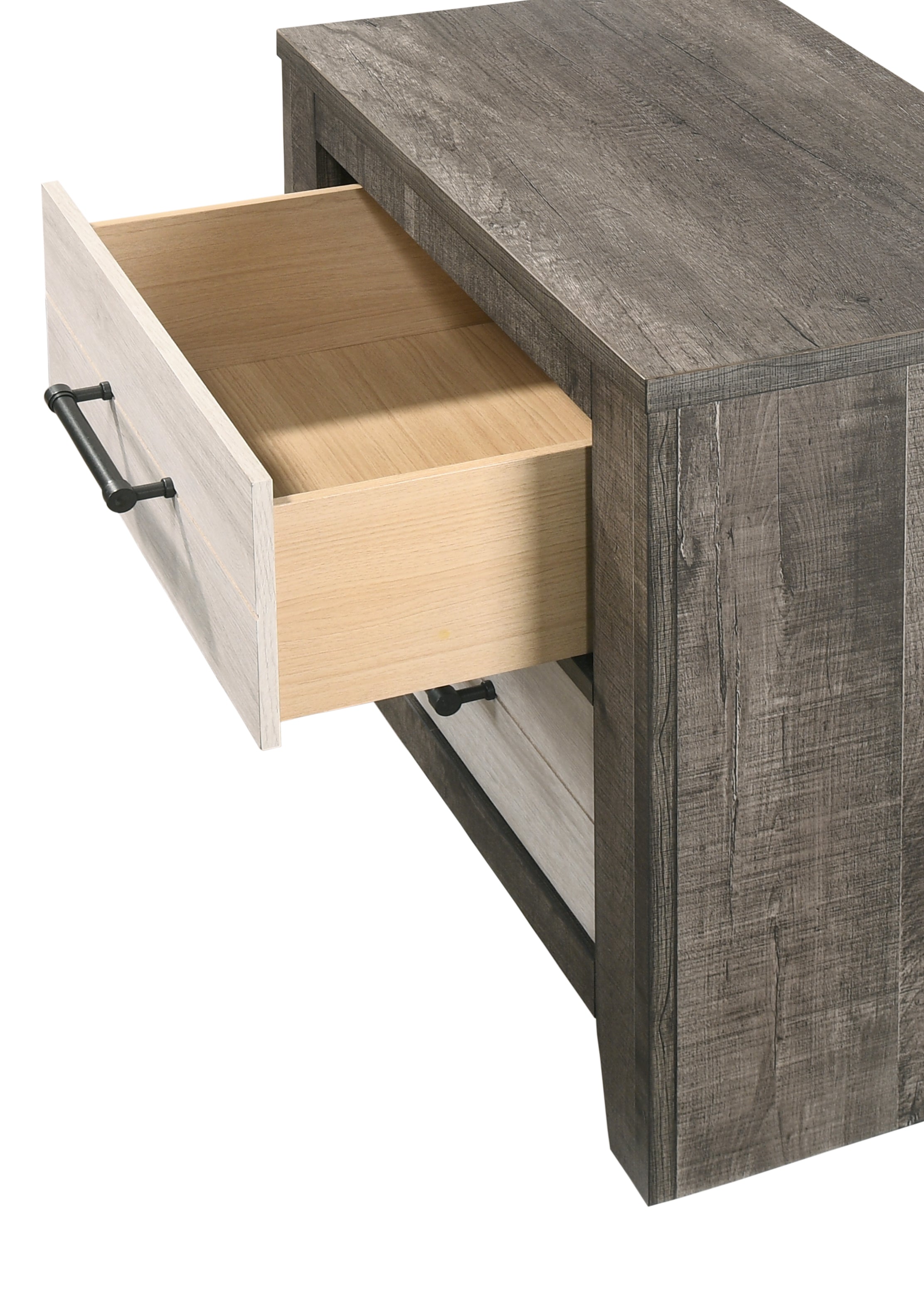 Rhett Brown/Cream Nightstand - B8170-2 - Bien Home Furniture & Electronics