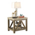 Ridley Weathered Natural End Table - 3551-04 - Bien Home Furniture & Electronics