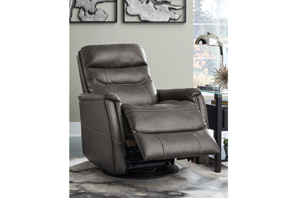 Riptyme Quarry Swivel Glider Recliner - 4640261 - Bien Home Furniture & Electronics