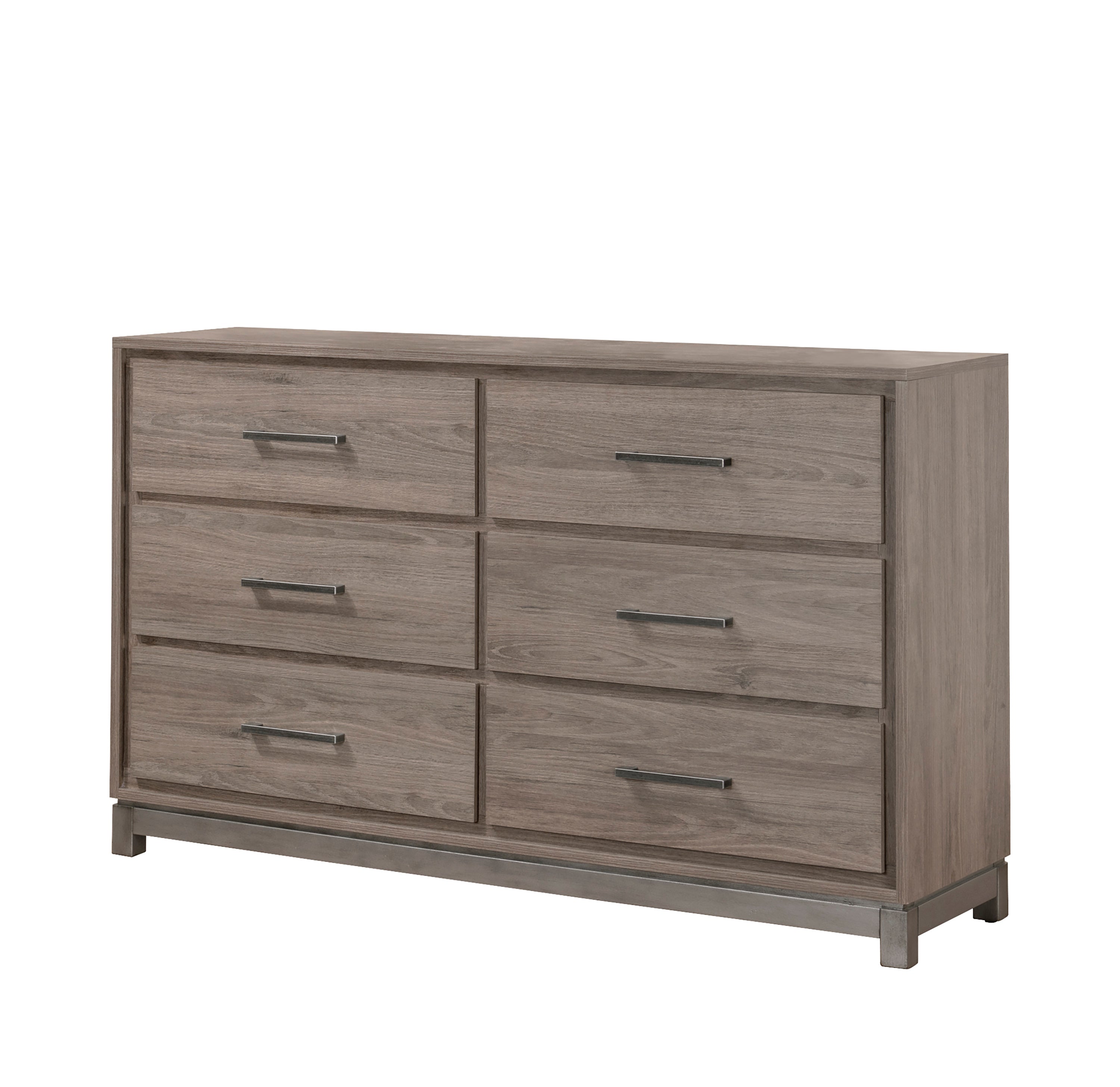 River Brown Panel Bedroom Set - SET | B3150-Q-HBFB | B3150-KQ-RAIL | B3150-2 | B3150-4 - Bien Home Furniture & Electronics