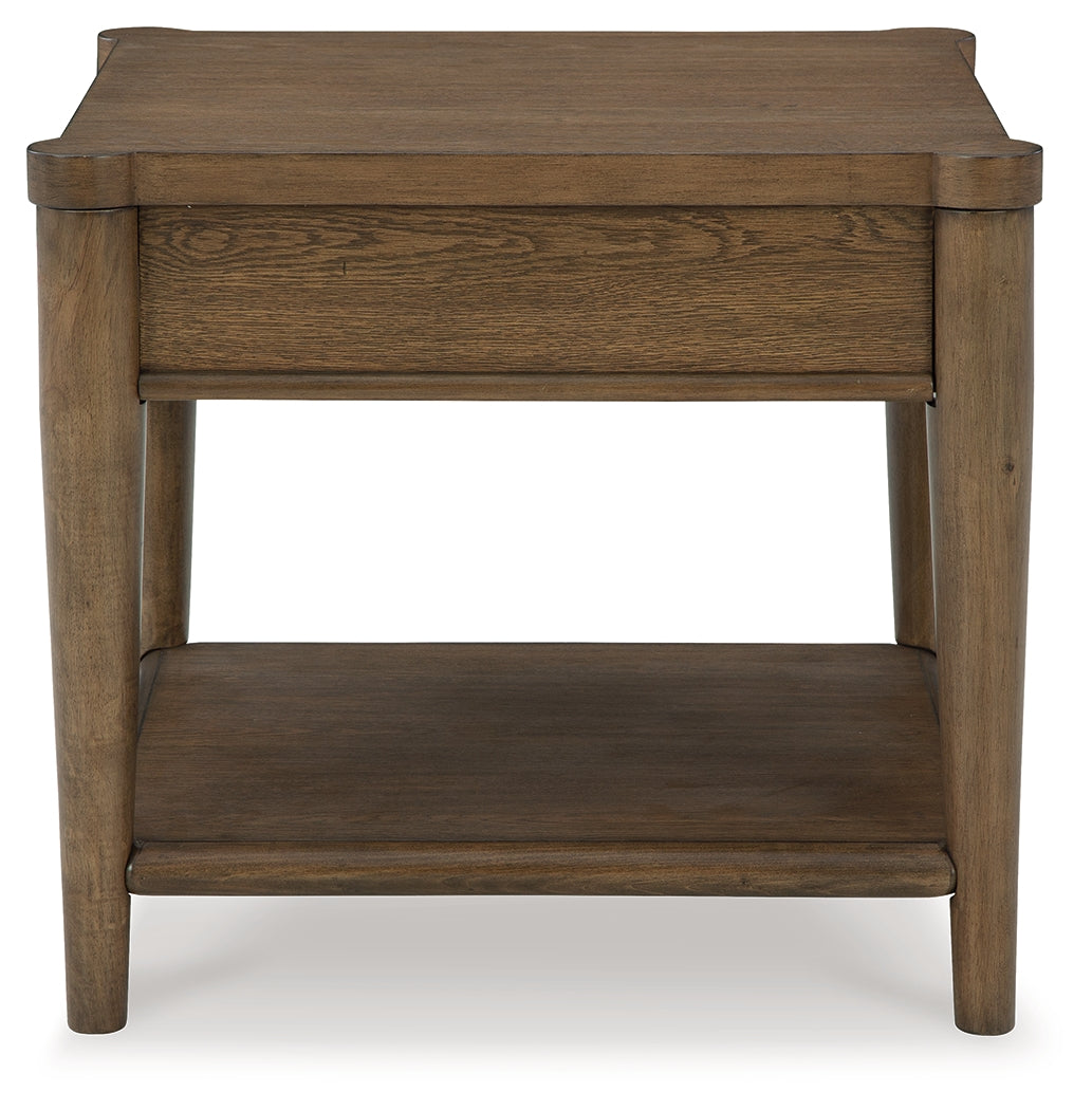 Roanhowe Brown End Table - T769-3 - Bien Home Furniture &amp; Electronics