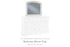 Robbinsdale Antique White Bedroom Mirror (Mirror Only) - B742-36 - Bien Home Furniture & Electronics
