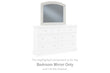 Robbinsdale Antique White Bedroom Mirror (Mirror Only) - B742-36 - Bien Home Furniture & Electronics