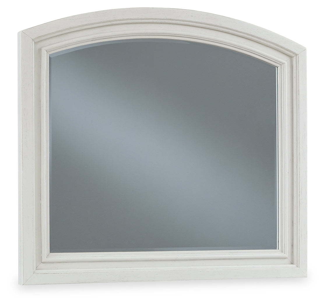 Robbinsdale Antique White Bedroom Mirror (Mirror Only) - B742-36 - Bien Home Furniture & Electronics