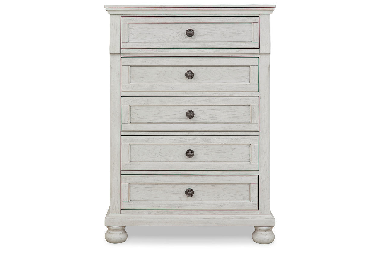 Robbinsdale Antique White Chest of Drawers - B742-45 - Bien Home Furniture & Electronics