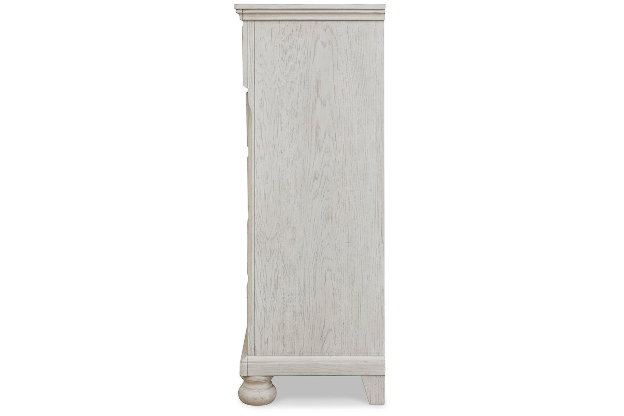 Robbinsdale Antique White Chest of Drawers - B742-45 - Bien Home Furniture & Electronics