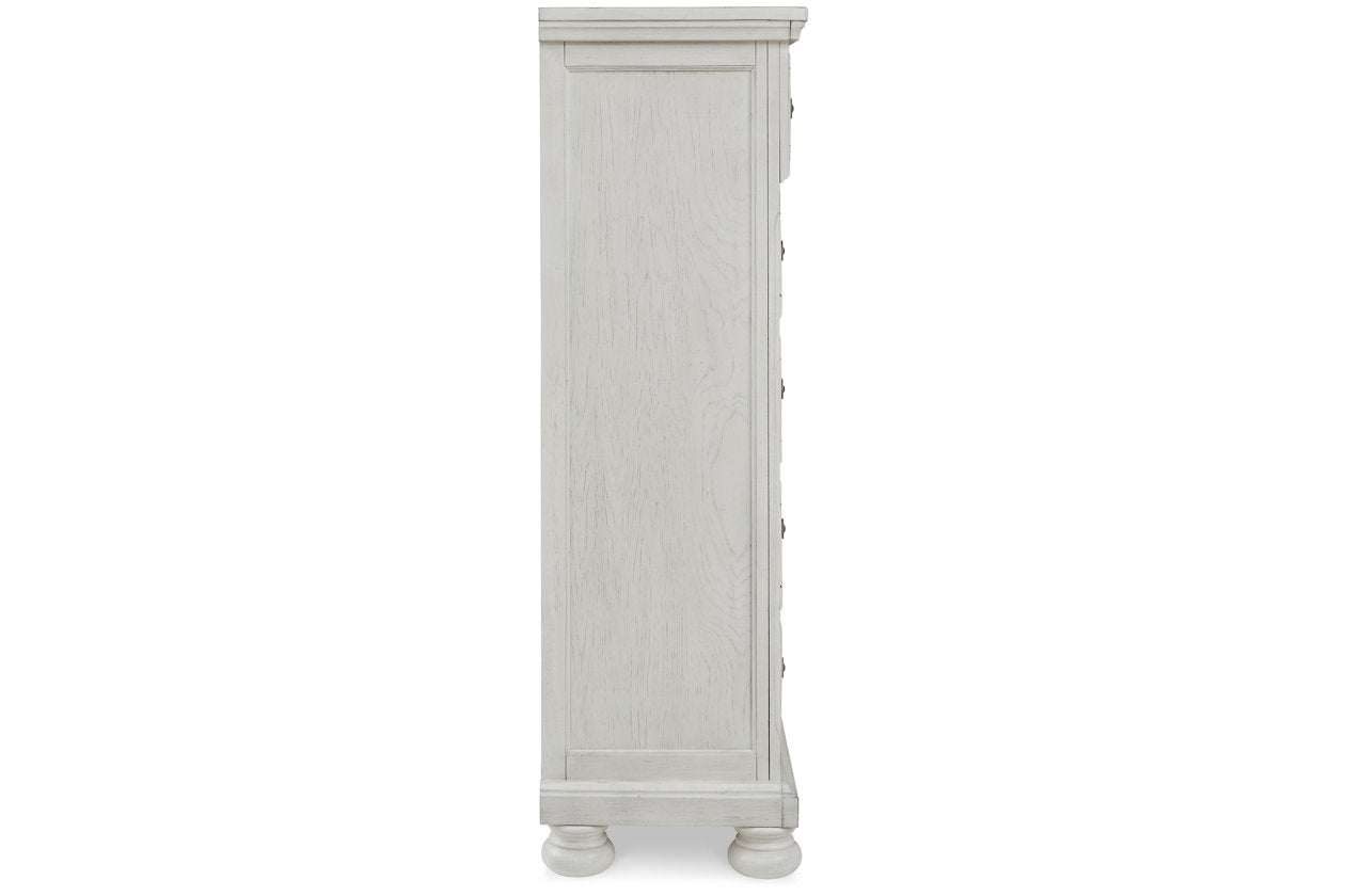 Robbinsdale Antique White Chest of Drawers - B742-46 - Bien Home Furniture & Electronics