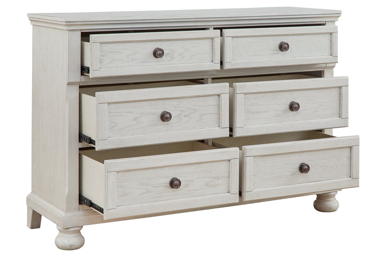 Robbinsdale Antique White Dresser - B742-21 - Bien Home Furniture & Electronics
