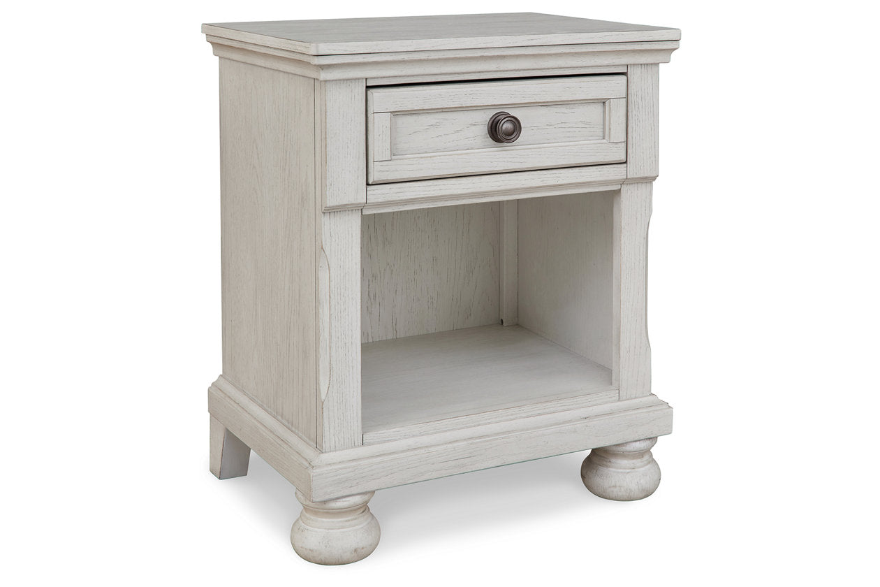 Robbinsdale Antique White Nightstand - B742-91 - Bien Home Furniture & Electronics