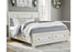 Robbinsdale Antique White Queen Sleigh Bed with Storage - SET | B742-74 | B742-77 | B742-98 - Bien Home Furniture & Electronics