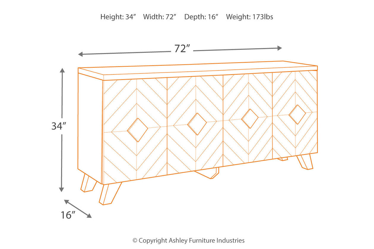 Robin Ridge Two-tone Brown Accent Cabinet - A4000031 - Bien Home Furniture & Electronics
