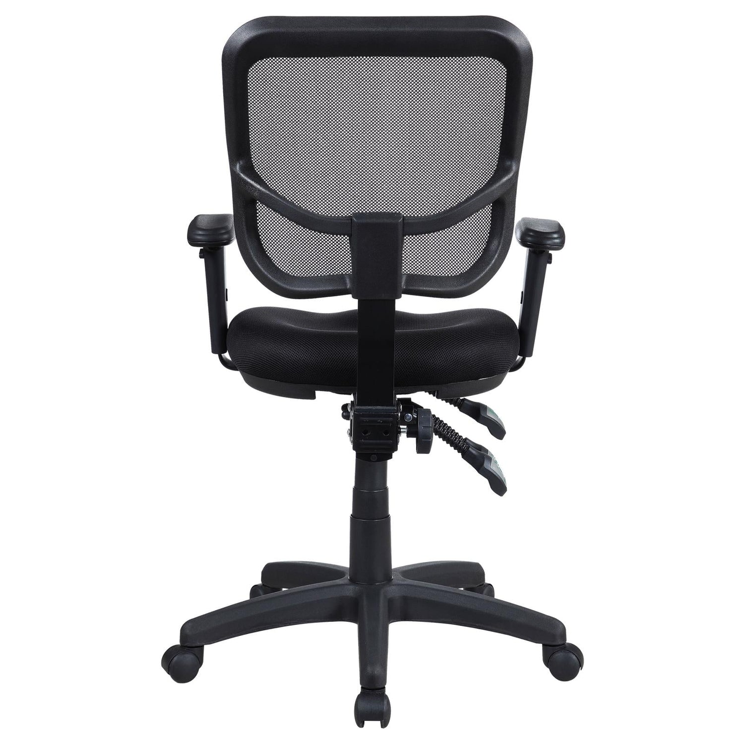 Rollo Black Adjustable Height Office Chair - 800019 - Bien Home Furniture & Electronics