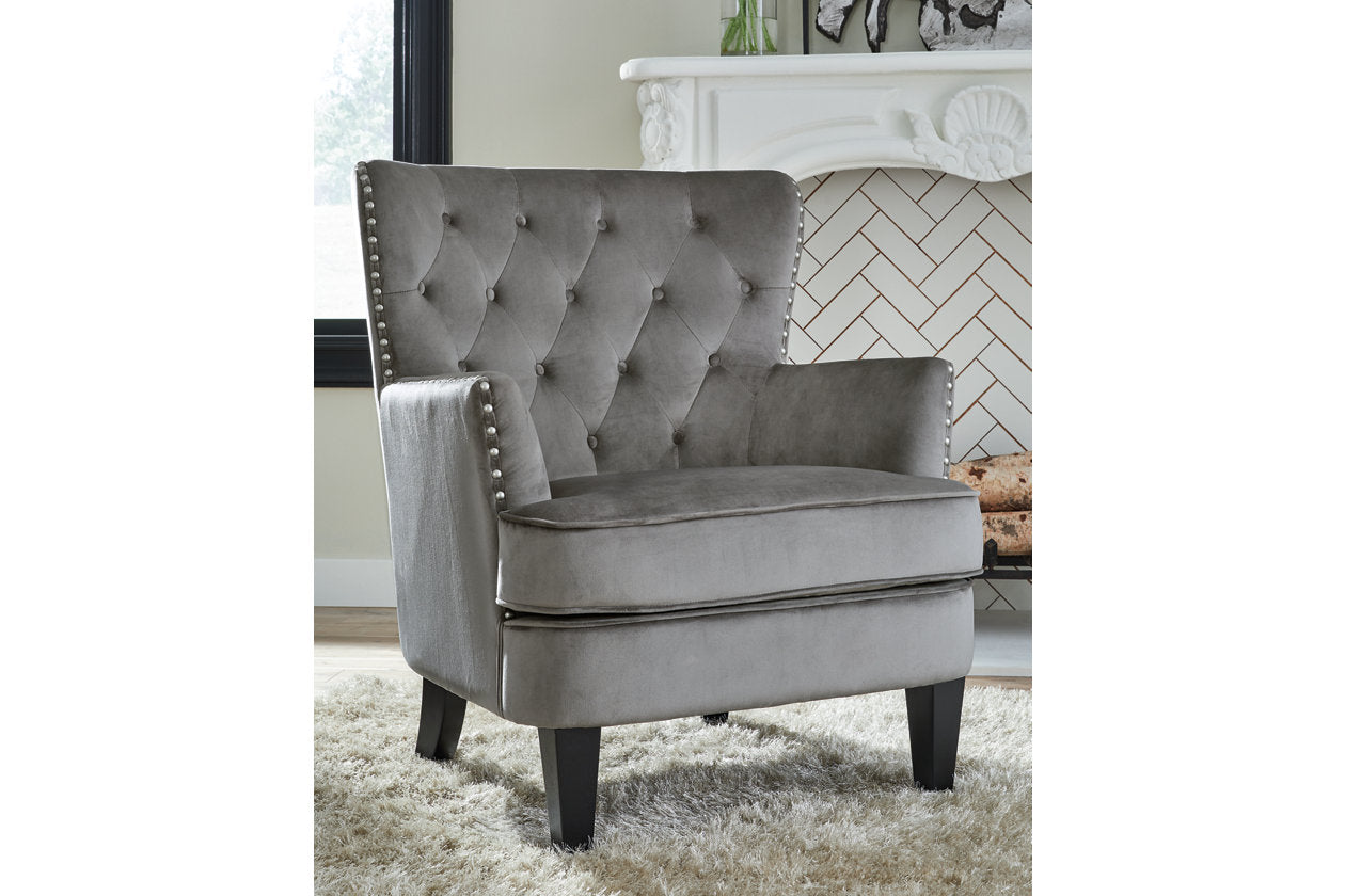 Romansque Gray Accent Chair - A3000261 - Bien Home Furniture &amp; Electronics