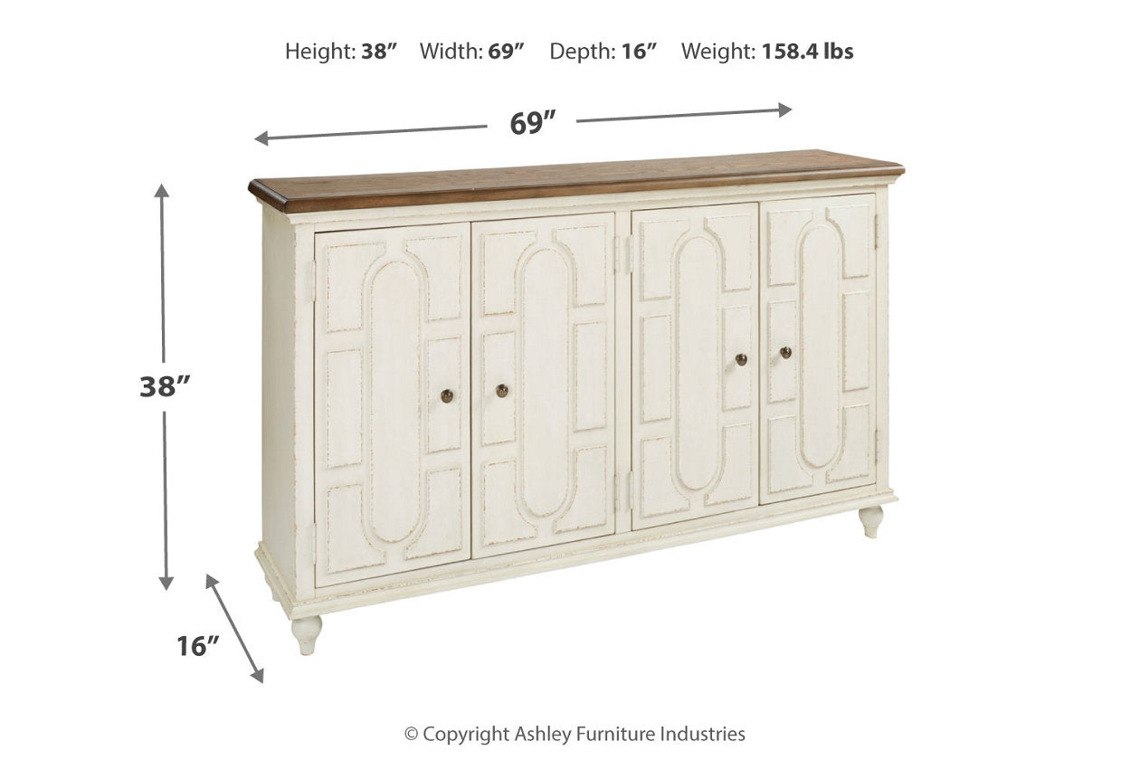 Roranville Antique White Accent Cabinet - A4000268 - Bien Home Furniture & Electronics